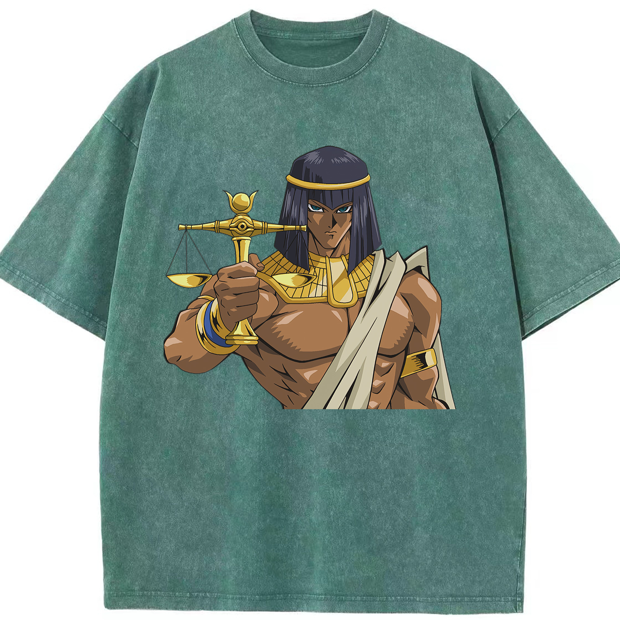 （画像用） 遊☆戯☆王 Yu-Gi-Oh! 綿100% ヴィンテージ風 半袖Tシャツ（フロントプリント）